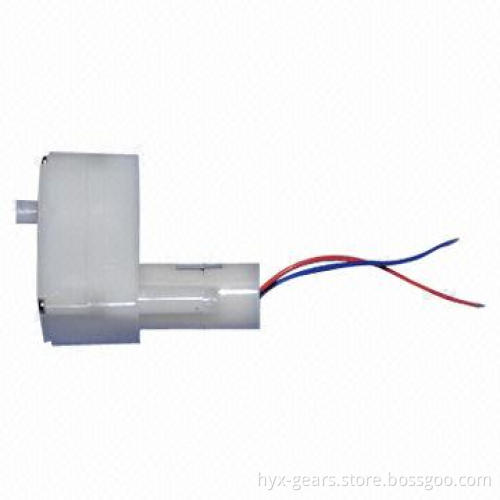 Micro plastic toy gearbox motor with high speed